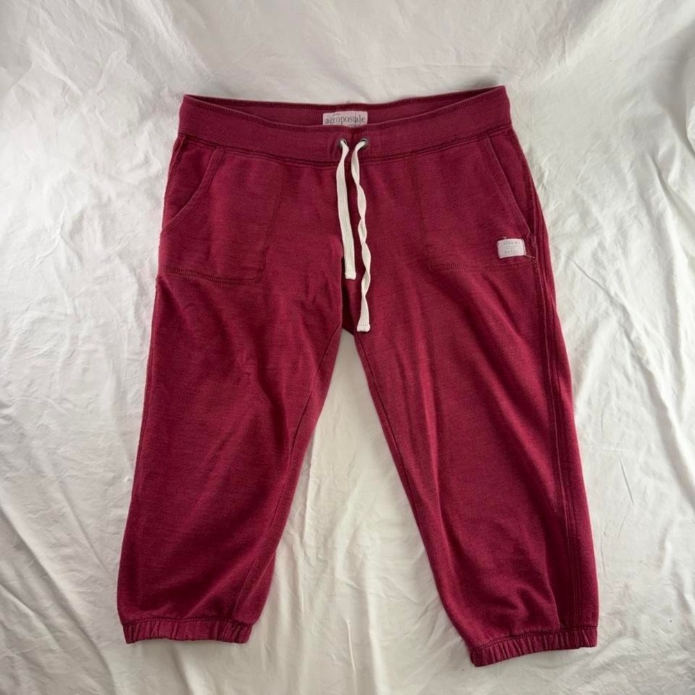 Aeropostale Capri Sweatpants Sz XL Y2k Grunge Skater 2000s